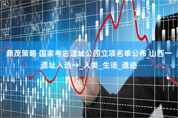 鼎茂策略 国家考古遗址公园立项名单公布 山西一遗址入选→_人类_生活_遗迹